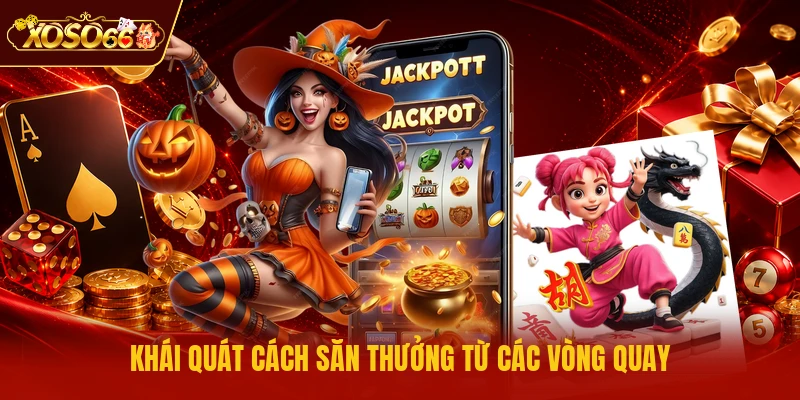 Khái quát cách săn thưởng từ các vòng quay